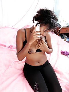 Sazia - Creamy Ebony Pussy - Atk Exotic