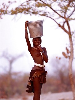 Shocking Africa Ebony Thong