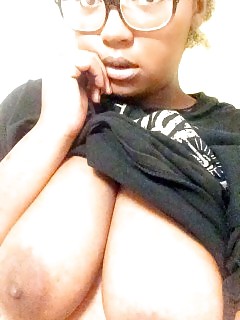 Selfie Collection Black Girls Massive Huge Black Ebony Tits Boobs
