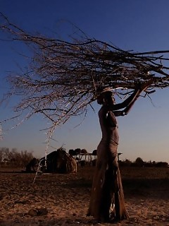 Shocking Africa Busty Ebony Sucks