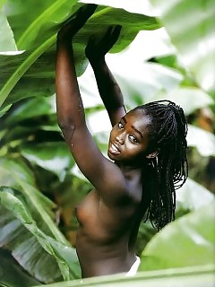 African Fantasies Ebony Head