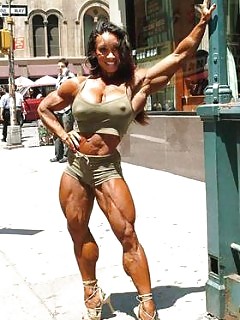 Muscle Black Women Black Ebony Bukakke