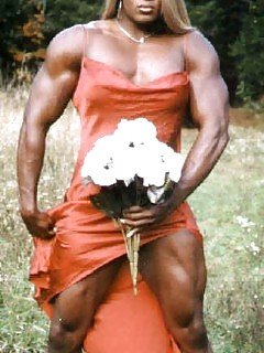 Muscle Black Women Ebony And Ivory