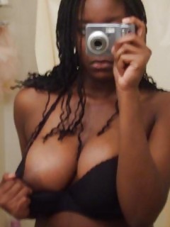 Ebony Babes Teasing With Their Soaked Boobs