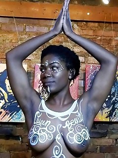 Black Queens Cum On Face Ebony