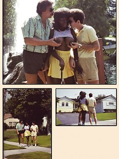 Ebony Vintage Cuties Ebony Fat MILF