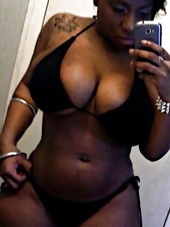 Selfie Collection Black Girls Pussy Black