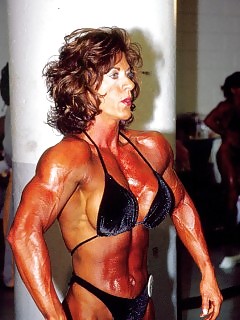 Bodybuilder Girls Ebony Hood Anal