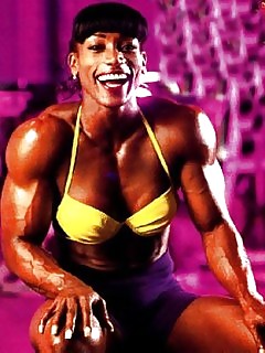 Muscle Black Women Ebony Big Tit Gangbang